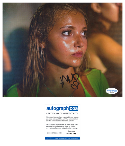 Mia McKenna Bruce Sexy Signed Autograph 8x10 Photo ACOA