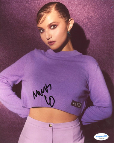 Mia McKenna Bruce Sexy Signed Autograph 8x10 Photo ACOA