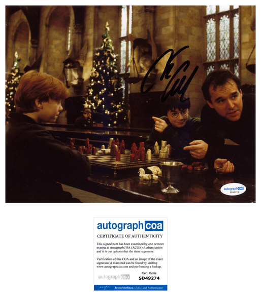 Chris Columbus Harry Potter Signed Autograph 8x10 Photo ACOA