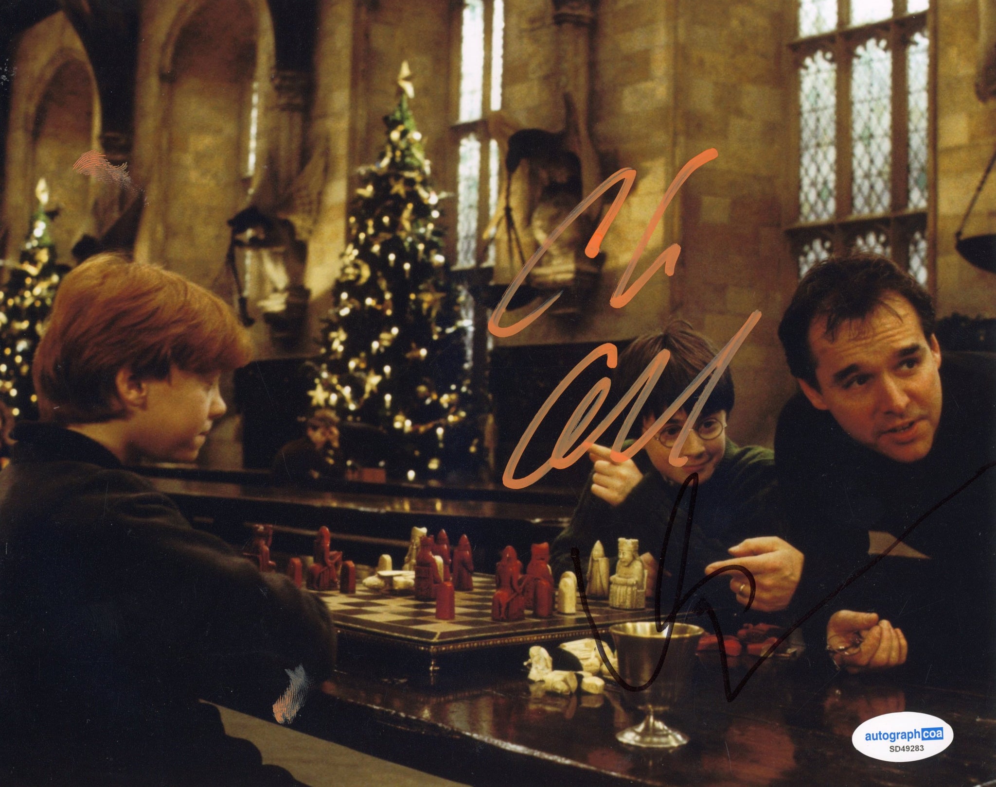 Chris Columbus Harry Potter Signed Autograph 8x10 Photo ACOA