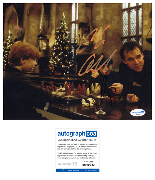 Chris Columbus Harry Potter Signed Autograph 8x10 Photo ACOA