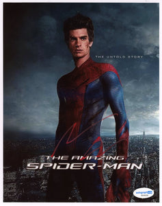 Andrew Garfield Spider-Man Signed Autograph 8x10 Photo ACOA