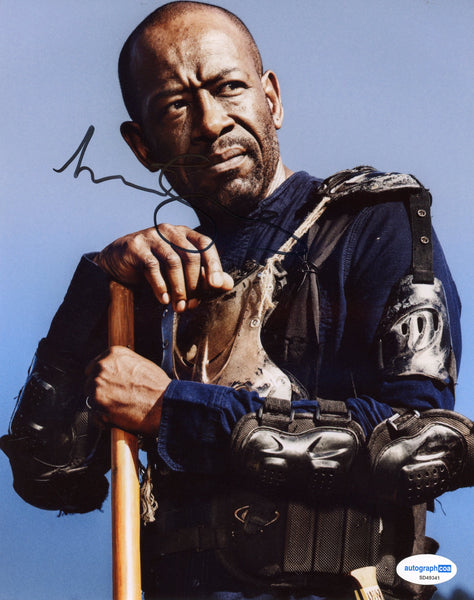 Lennie James Walking Dead Signed Autograph 8x10 Photo ACOA