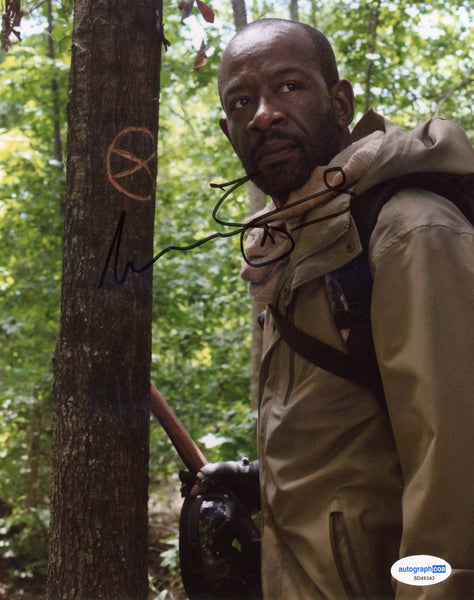 Lennie James Walking Dead Signed Autograph 8x10 Photo ACOA