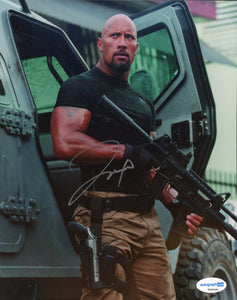 Dwayne The Rock johnson Fast and Furious Signed Autograph 8x10 Photo ACOA