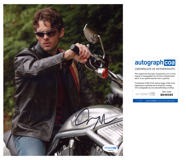 James Marsden X-Men Signed Autograph 8x10 Photo ACOA