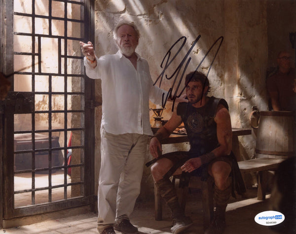 Paul Mescal Gladiator Signed Autograph 8x10 Photo ACOA