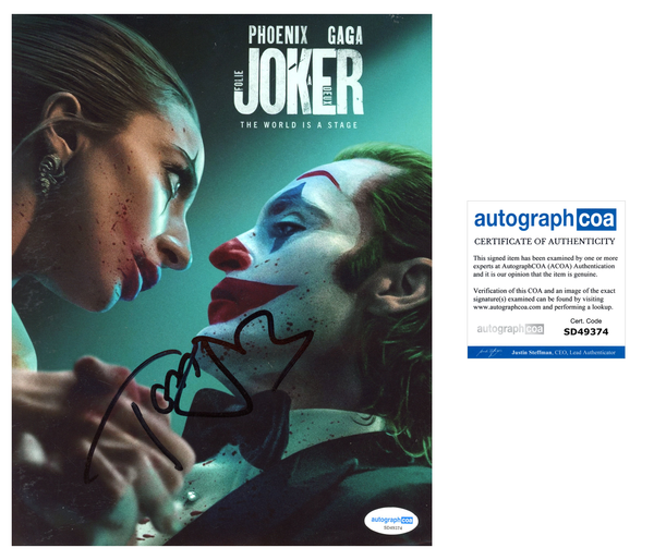 Todd Phillips Joker Director Signed Autograph 8x10 Photo ACOA