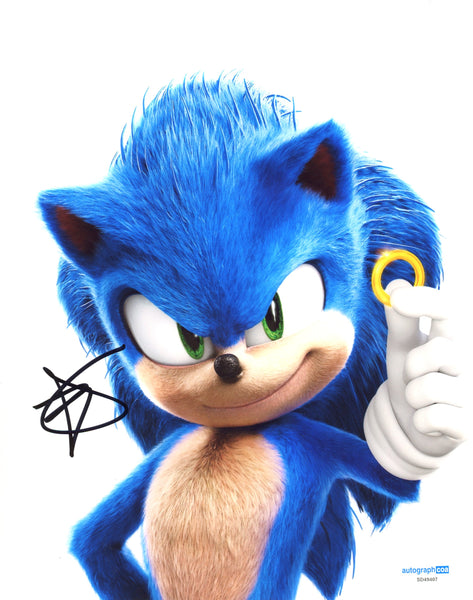Ben Schwartz Sonic Signed Autograph 8x10 Photo ACOA