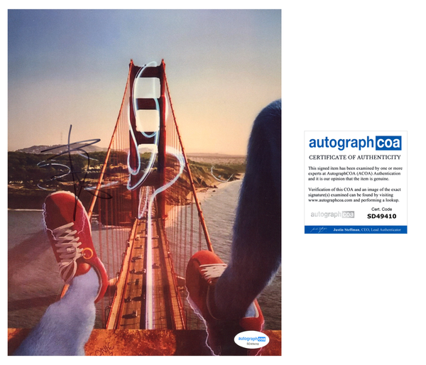 Ben Schwartz Sonic Signed Autograph 8x10 Photo ACOA