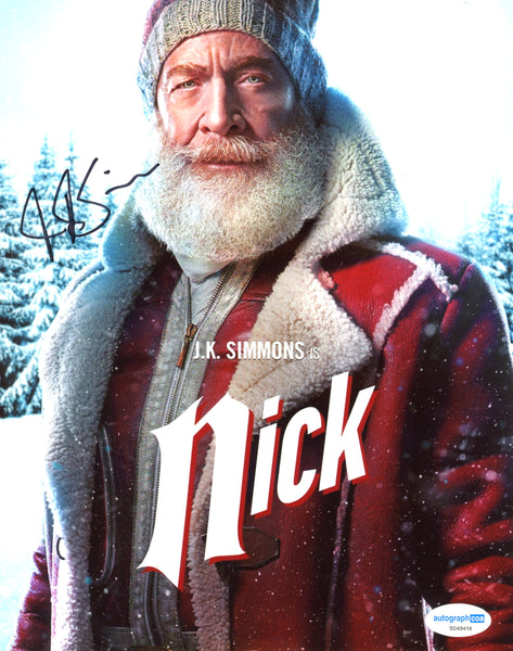 JK Simmons Red One Signed Autograph 8x10 Photo ACOA