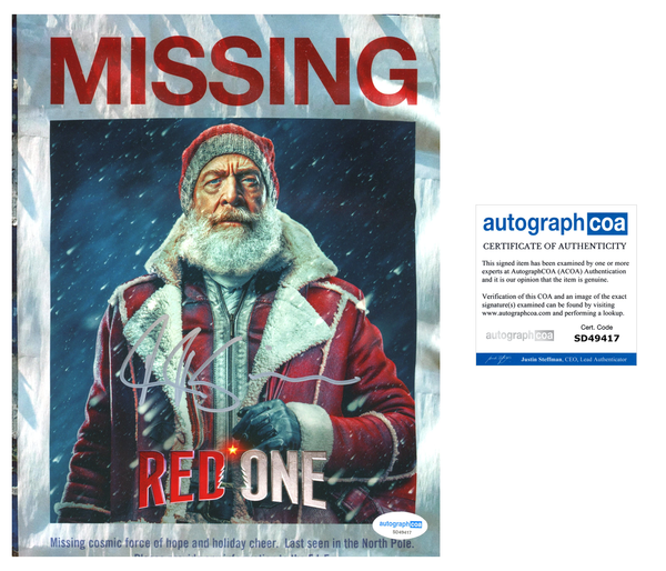 JK Simmons Red One Signed Autograph 8x10 Photo ACOA