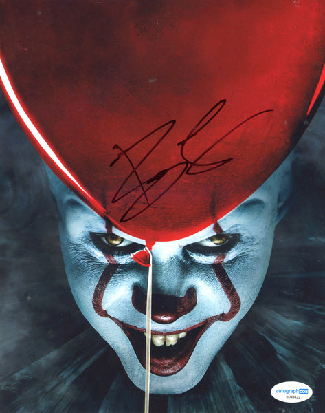 Bill Skarsgard IT Signed Autograph 8x10 Photo ACOA