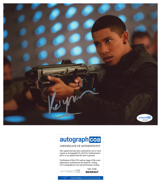 Keiynan Lonsdale Divergent Signed Autograph 8x10 Photo ACOA