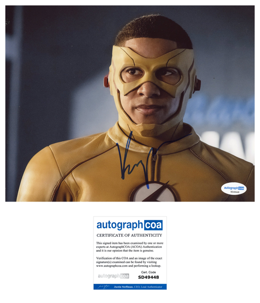 Keiynan Lonsdale Flash Signed Autograph 8x10 Photo ACOA