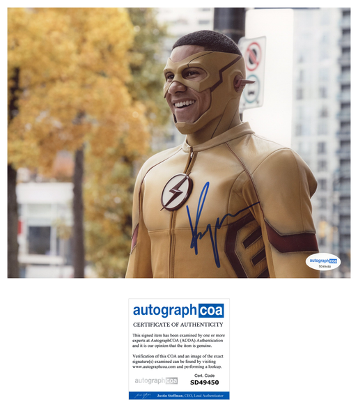 Keiynan Lonsdale Flash Signed Autograph 8x10 Photo ACOA