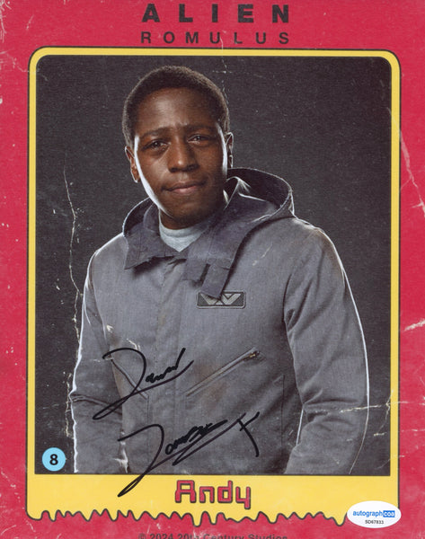 David Jonsson Alien Signed Autograph 8x10 Photo ACOA