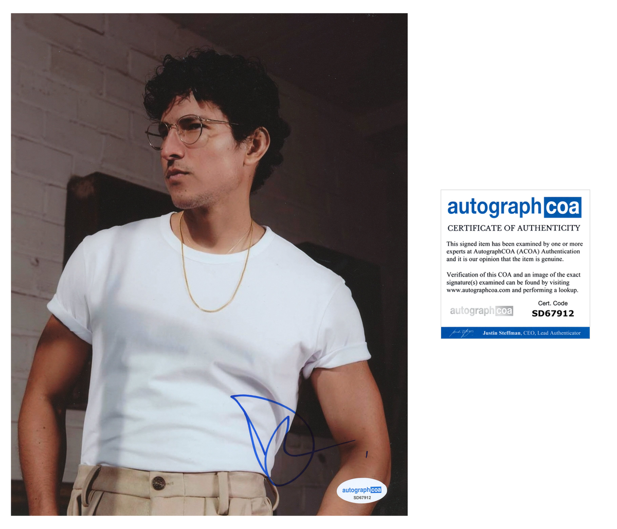 Danny Ramirez Signed Autograph 8x10 Photo ACOA | Outlaw Hobbies ...