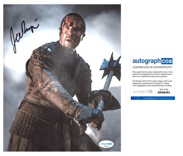 Joe Dempsie Game of Thrones Signed Autograph 8x10 Photo ACOA