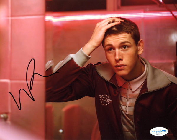 Harris Dickinson BabyGirl Signed Autograph 8x10 Photo ACOA - Outlaw Hobbies Authentic Autographs