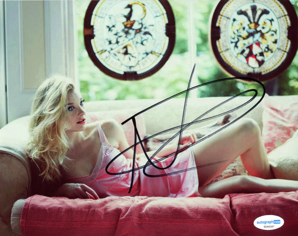 Natalie Dormer Sexy Signed Autograph 8x10 Photo ACOA