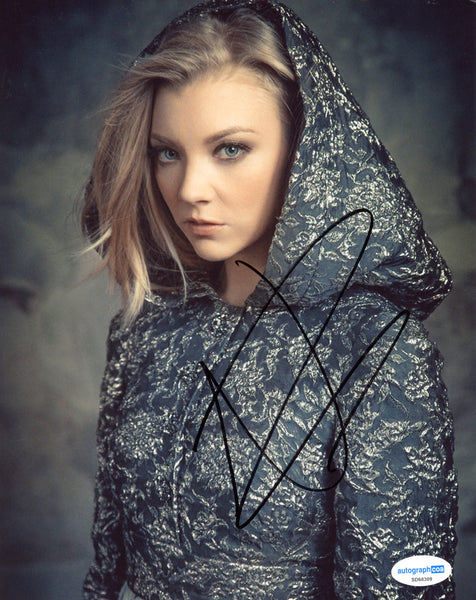 Natalie Dormer Sexy Signed Autograph 8x10 Photo ACOA