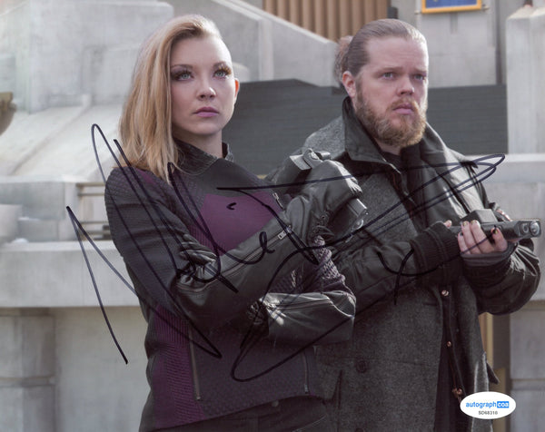 Natalie Dormer Hunger Games Signed Autograph 8x10 Photo ACOA
