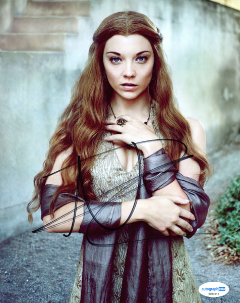 Natalie Dormer Game of Thrones Signed Autograph 8x10 Photo ACOA