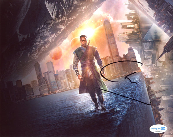 Chiwetel Ejiofor Doctor Strange Signed Autograph 8x10 Photo ACOA