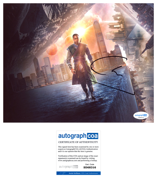 Chiwetel Ejiofor Doctor Strange Signed Autograph 8x10 Photo ACOA