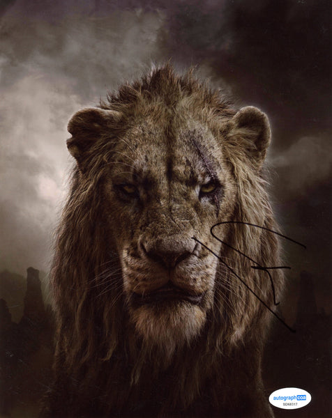Chiwetel Ejiofor Lion King Signed Autograph 8x10 Photo ACOA