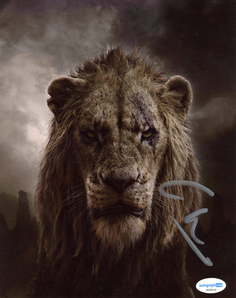 Chiwetel Ejiofor Lion King Signed Autograph 8x10 Photo ACOA