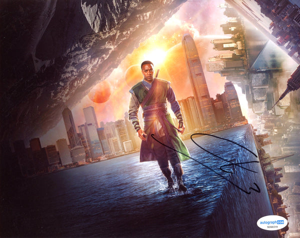 Chiwetel Ejiofor Doctor Strange Signed Autograph 8x10 Photo ACOA
