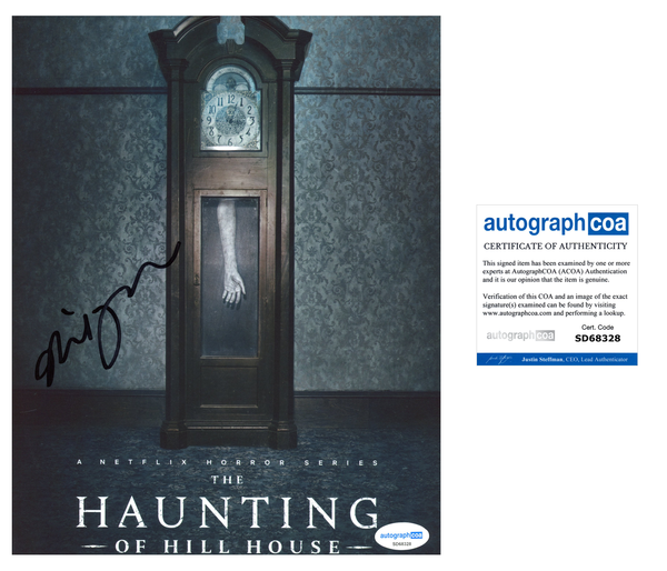 Mike Flanagan Haunting Hill House Signed Autograph 8x10 Photo ACOA