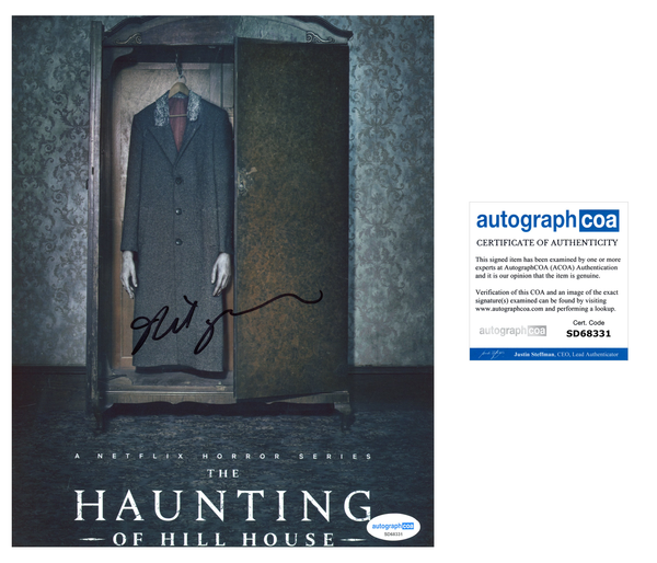 Mike Flanagan Haunting Hill House Signed Autograph 8x10 Photo ACOA