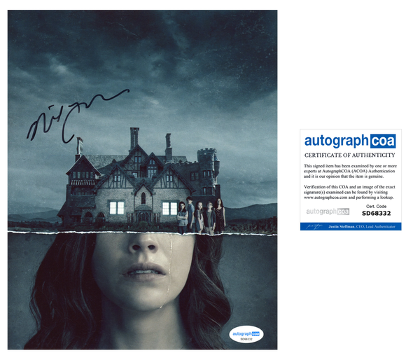 Mike Flanagan Haunting Hill House Signed Autograph 8x10 Photo ACOA - Outlaw Hobbies Authentic Autographs
