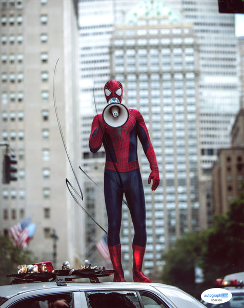 Andrew Garfield Spider-Man Signed Autograph 8x10 Photo ACOA