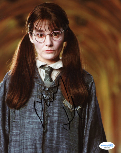 Shirley Henderson Harry Potter Signed Autograph 8x10 Photo ACOA