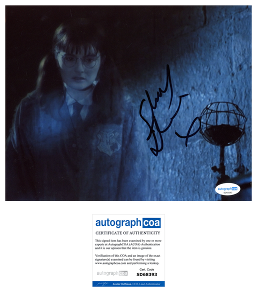 Shirley Henderson Harry Potter Signed Autograph 8x10 Photo ACOA