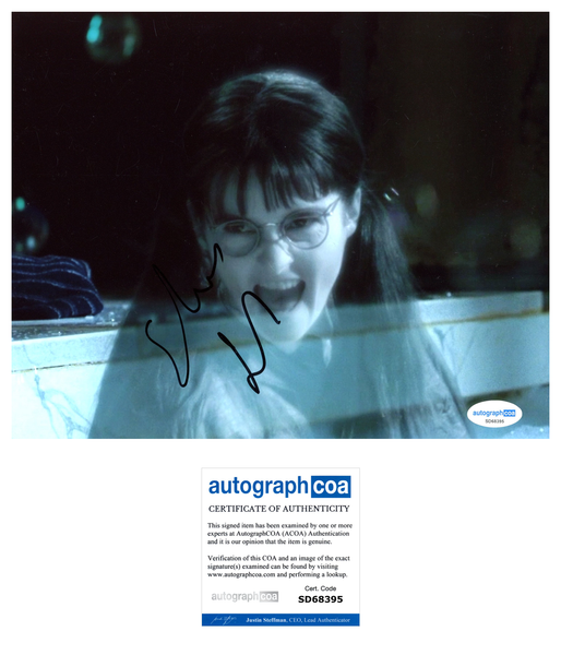 Shirley Henderson Harry Potter Signed Autograph 8x10 Photo ACOA