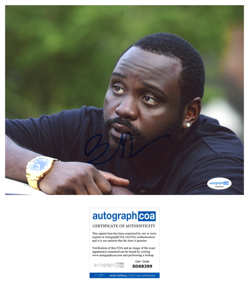 Brian Tyree Henry Atlanta Signed Autograph 8x10 Photo ACOA