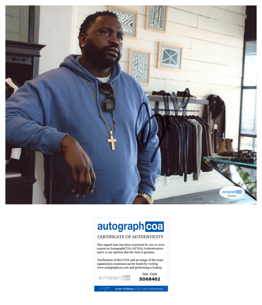 Brian Tyree Henry Atlanta Signed Autograph 8x10 Photo ACOA