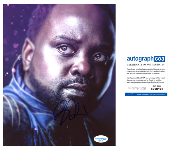 Brian Tyree Henry Eternals Signed Autograph 8x10 Photo ACOA