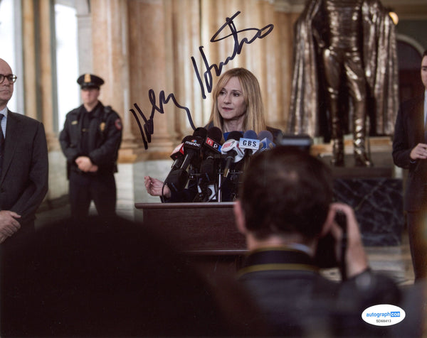Holly Hunter Batman Superman Signed Autograph 8x10 Photo ACOA