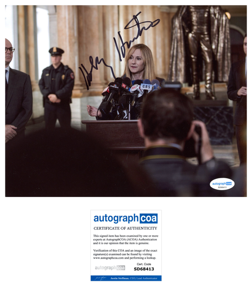 Holly Hunter Batman Superman Signed Autograph 8x10 Photo ACOA