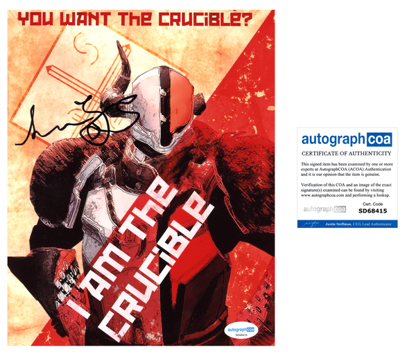 Lennis James Destiny Signed Autograph 8x10 Photo ACOA