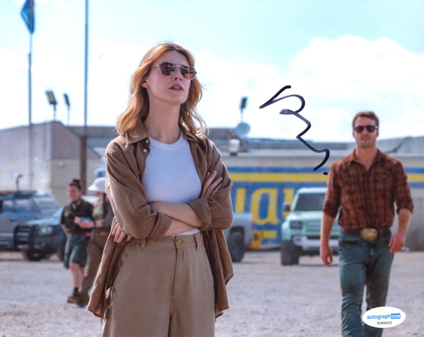 Daisy Edgar Jones Twisters Signed Autograph 8x10 Photo ACOA