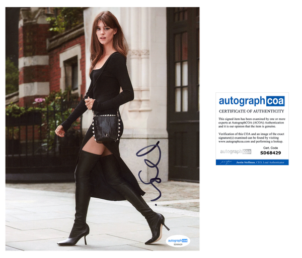 Daisy Edgar Jones Twisters Signed Autograph 8x10 Photo ACOA