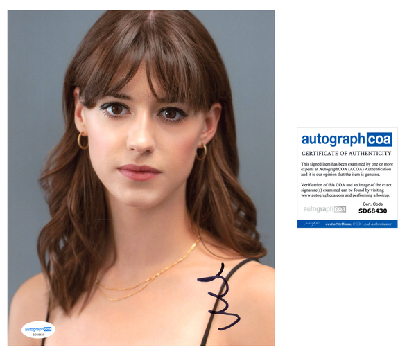 Daisy Edgar Jones Twisters Signed Autograph 8x10 Photo ACOA