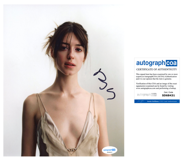 Daisy Edgar Jones Twisters Signed Autograph 8x10 Photo ACOA